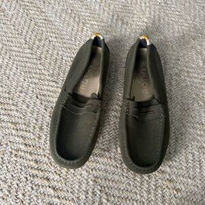 Rothy's Dark Green Slip-On Loafers